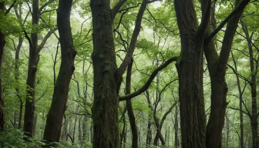 Branches intertwining