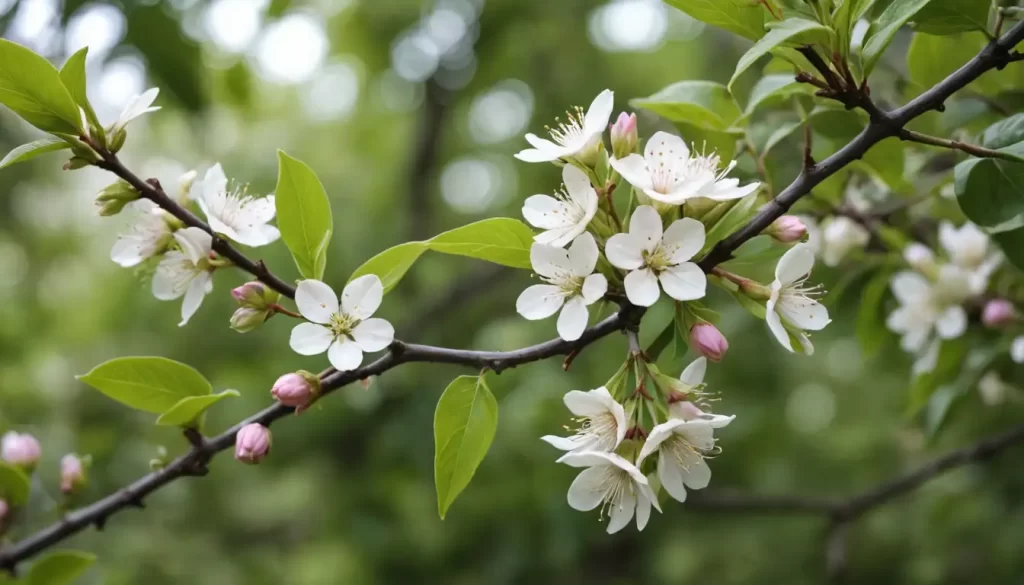 A flowering branch