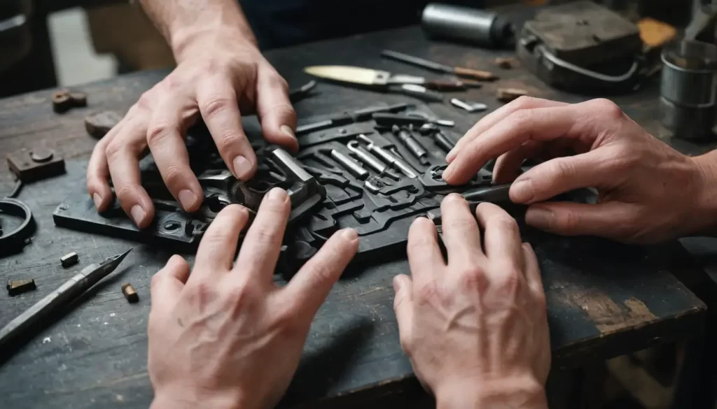 Hands busy