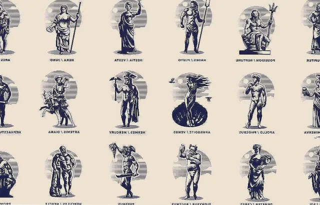 los dioses griegos