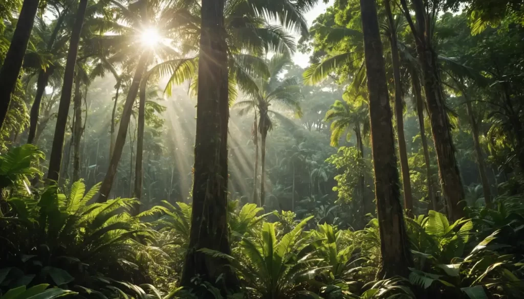 Dense jungle